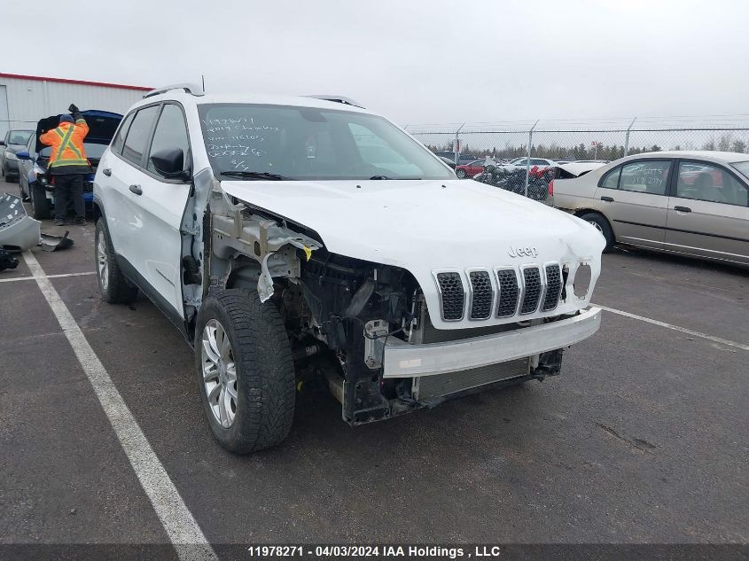 2019 Jeep Cherokee Sport VIN: 1C4PJMAB2KD116105 Lot: 11978271