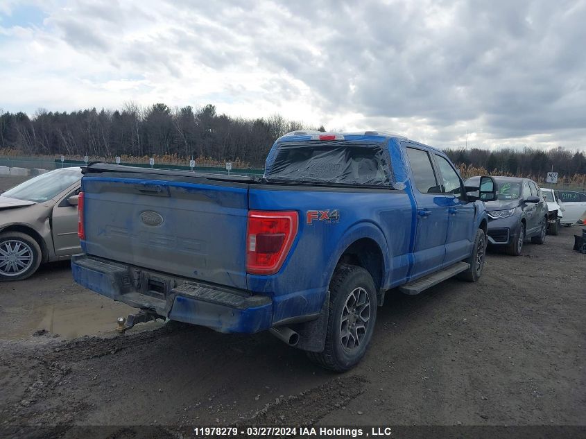 2021 Ford F-150 Xlt VIN: 1FTFW1E5XMKD35585 Lot: 11978279