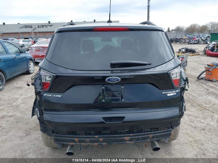 2017 Ford Escape Titanium VIN: 1FMCU9J98HUB09213 Lot: 11978314
