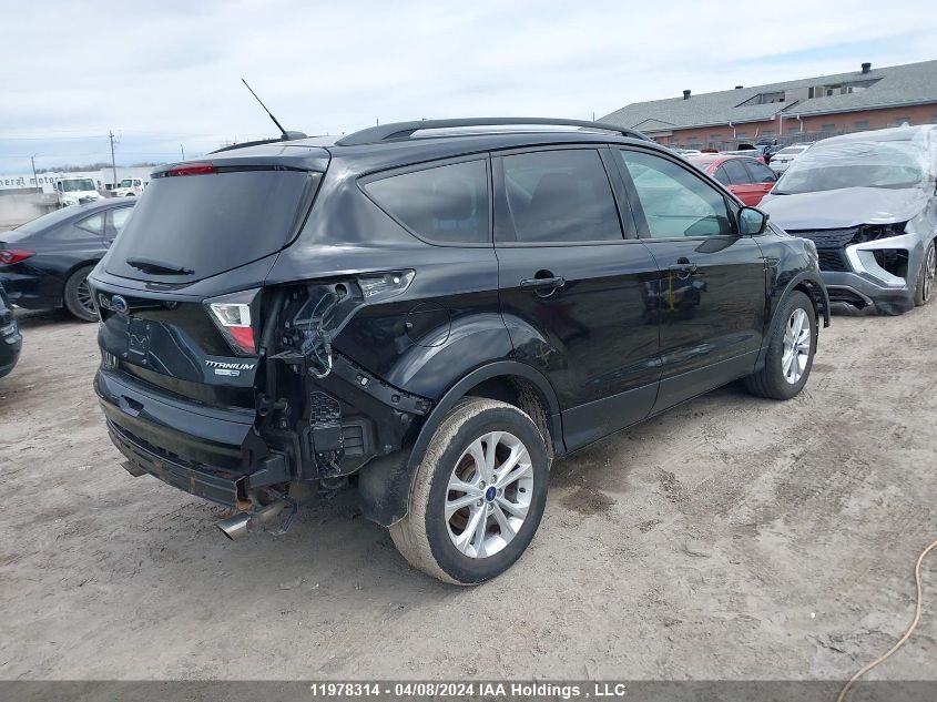 2017 Ford Escape Titanium VIN: 1FMCU9J98HUB09213 Lot: 11978314