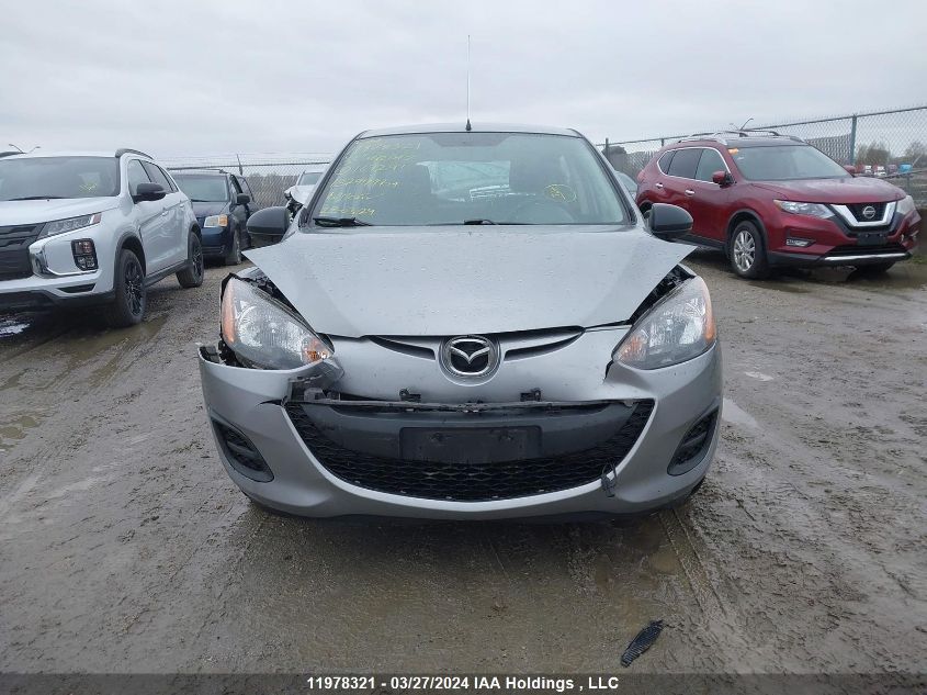 2013 Mazda Mazda2 VIN: JM1DE1KY8D0167241 Lot: 11978321