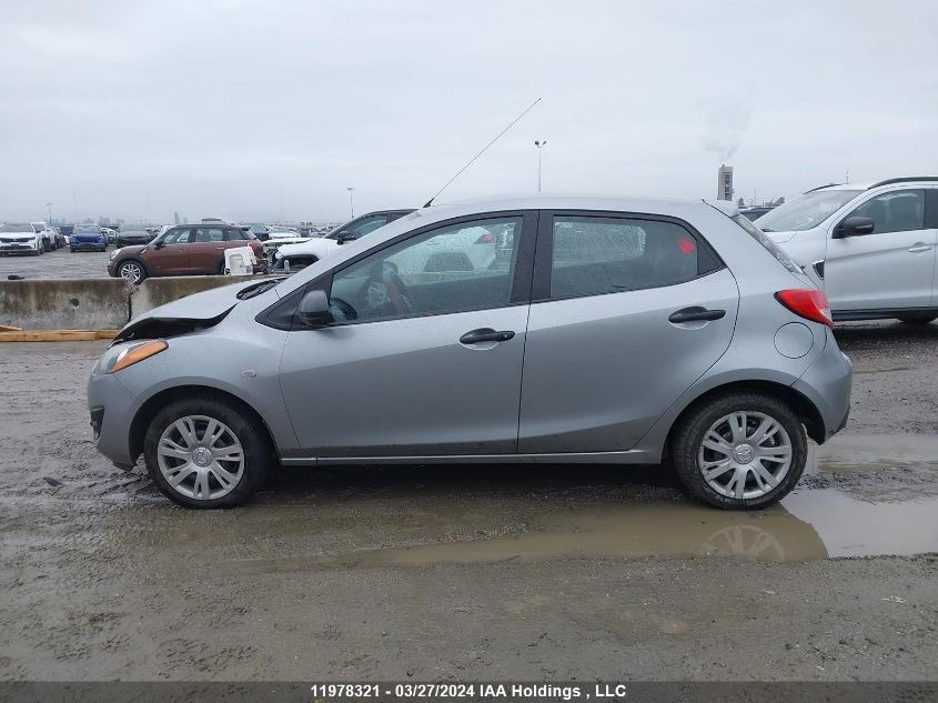 2013 Mazda Mazda2 VIN: JM1DE1KY8D0167241 Lot: 11978321