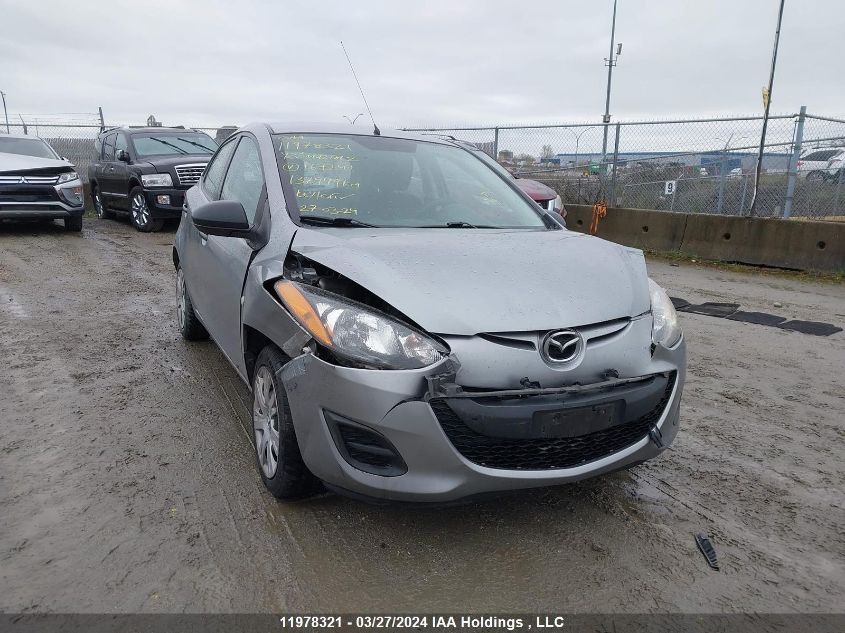 2013 Mazda Mazda2 VIN: JM1DE1KY8D0167241 Lot: 11978321