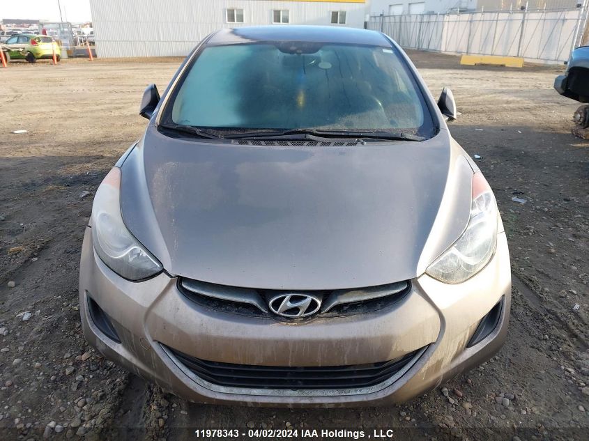 2012 Hyundai Elantra Gl VIN: 5NPDH4AEXCH079048 Lot: 11978343