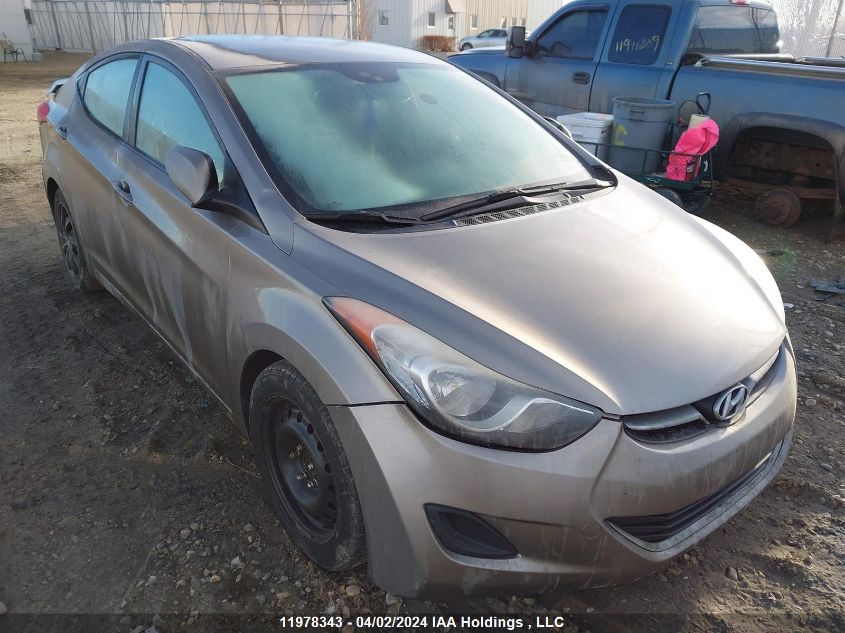 2012 Hyundai Elantra Gl VIN: 5NPDH4AEXCH079048 Lot: 11978343