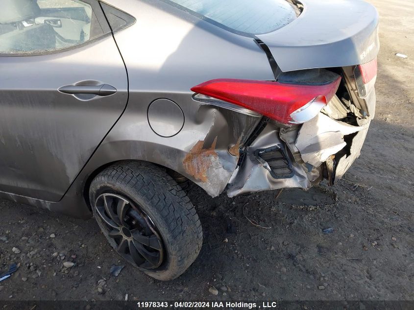 2012 Hyundai Elantra Gl VIN: 5NPDH4AEXCH079048 Lot: 11978343