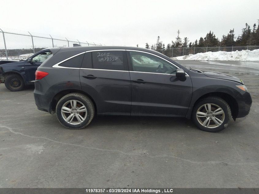 2015 Acura Rdx VIN: 5J8TB4H59FL805227 Lot: 11978357