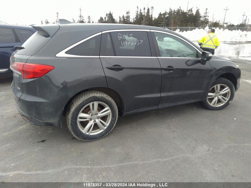 2015 Acura Rdx VIN: 5J8TB4H59FL805227 Lot: 11978357