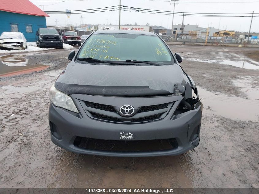 2012 Toyota Corolla S/Le VIN: 2T1BU4EE6CC896159 Lot: 46868174