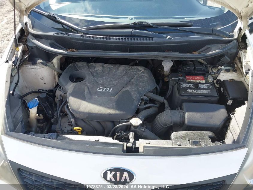 2013 Kia Rio VIN: KNADM4A31D6214758 Lot: 11978375