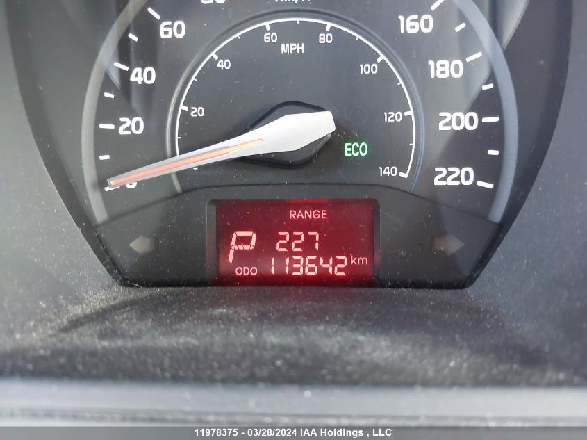 2013 Kia Rio VIN: KNADM4A31D6214758 Lot: 11978375