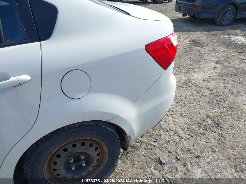 2013 Kia Rio VIN: KNADM4A31D6214758 Lot: 11978375
