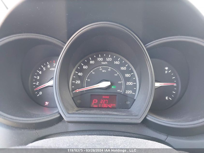 2013 Kia Rio VIN: KNADM4A31D6214758 Lot: 11978375