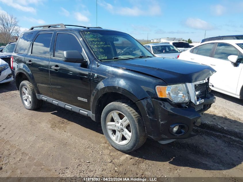 2008 Ford Escape Hev VIN: 1FMCU49H88KE68541 Lot: 11978393