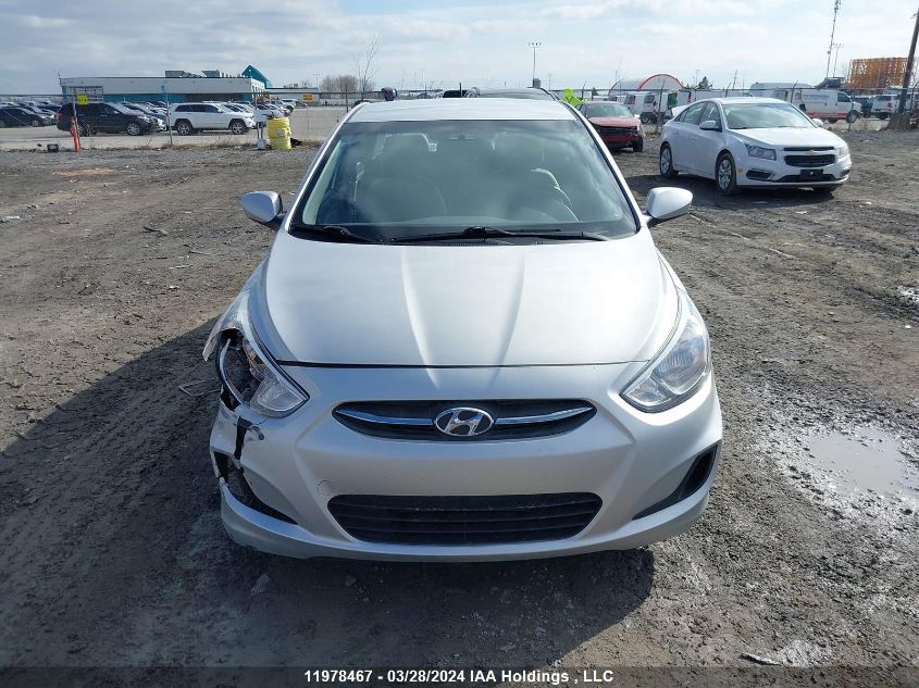 2016 Hyundai Accent VIN: KMHCT4AE8GU089305 Lot: 11978467