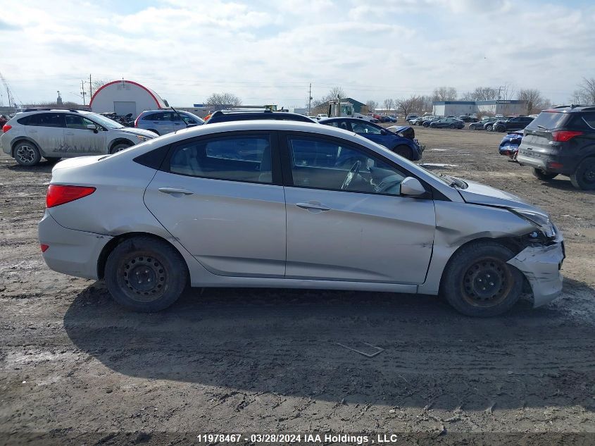 2016 Hyundai Accent VIN: KMHCT4AE8GU089305 Lot: 11978467