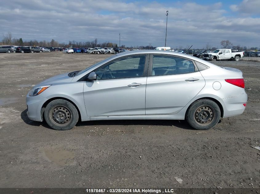 2016 Hyundai Accent VIN: KMHCT4AE8GU089305 Lot: 11978467