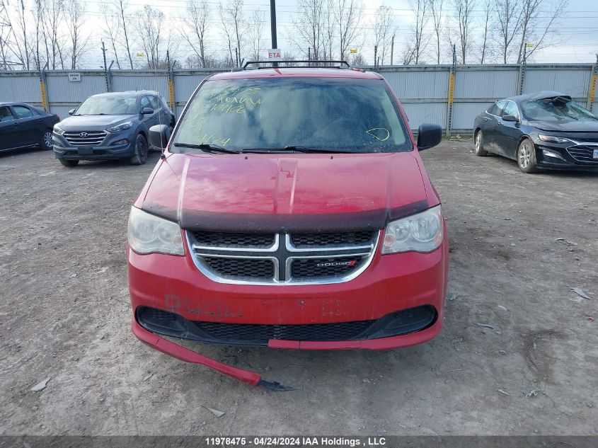 2014 Dodge Grand Caravan Se/Sxt VIN: 2C4RDGBGXER101106 Lot: 11978475