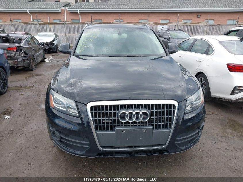2012 Audi Q5 VIN: WA1VFCFP8CA116193 Lot: 11978479