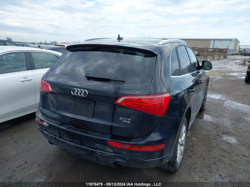 2012 Audi Q5 VIN: WA1VFCFP8CA116193 Lot: 11978479