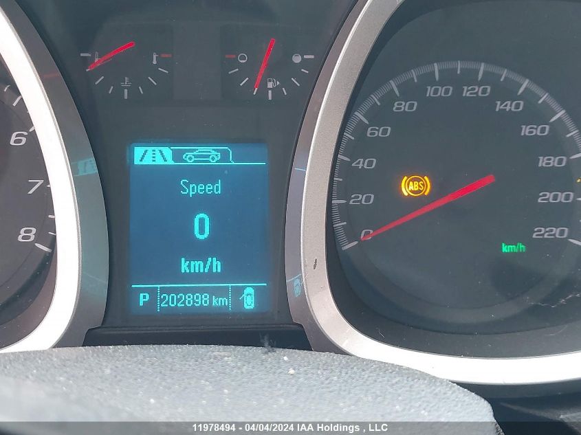 2013 Chevrolet Equinox VIN: 2GNFLNEK9D6201778 Lot: 11978494