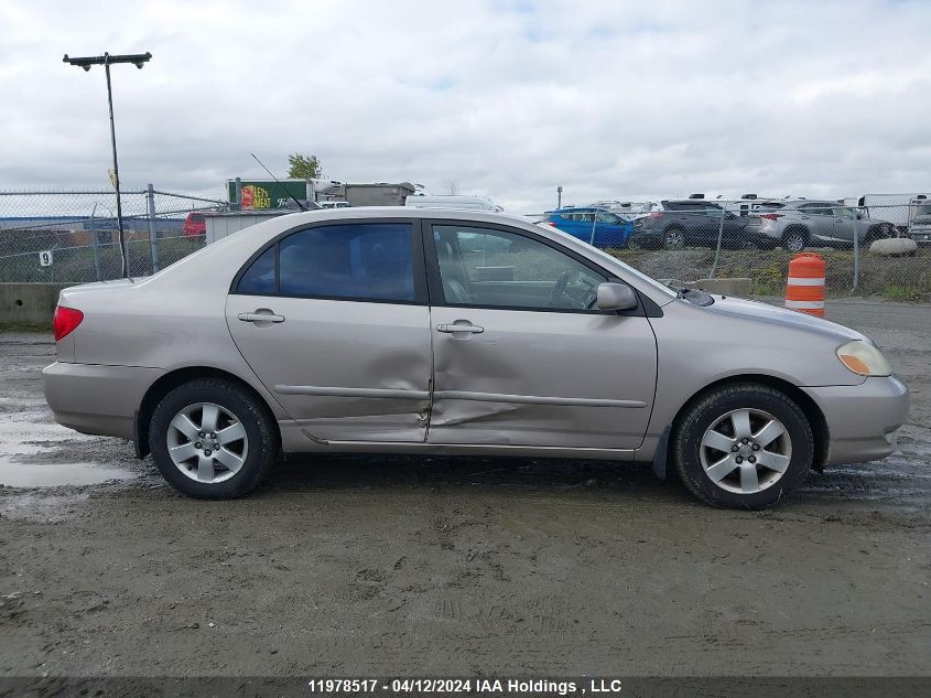 2003 Toyota Corolla Ce/Le/S VIN: 2T1BR38E53C729699 Lot: 11978517