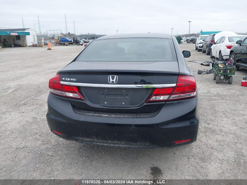 2013 Honda Civic Lx VIN: 2HGFB2F42DH034437 Lot: 11978520