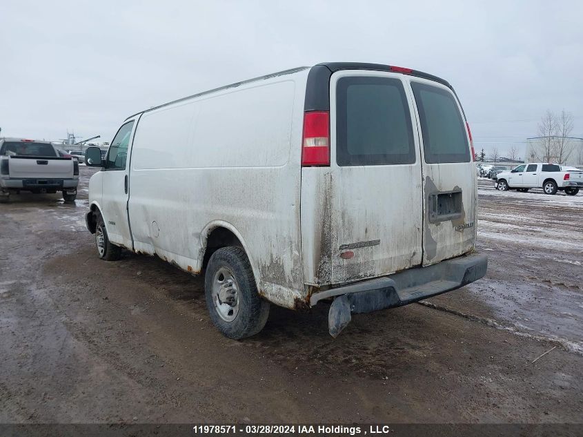 2003 Chevrolet Express VIN: 1GCGG25V931227650 Lot: 11978571