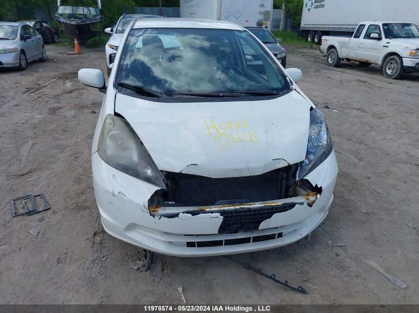 2013 Honda Fit VIN: LUCGE8H5XD3002014 Lot: 11978574