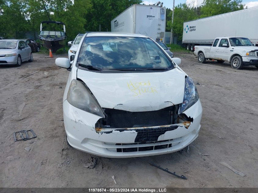 2013 Honda Fit VIN: LUCGE8H5XD3002014 Lot: 11978574