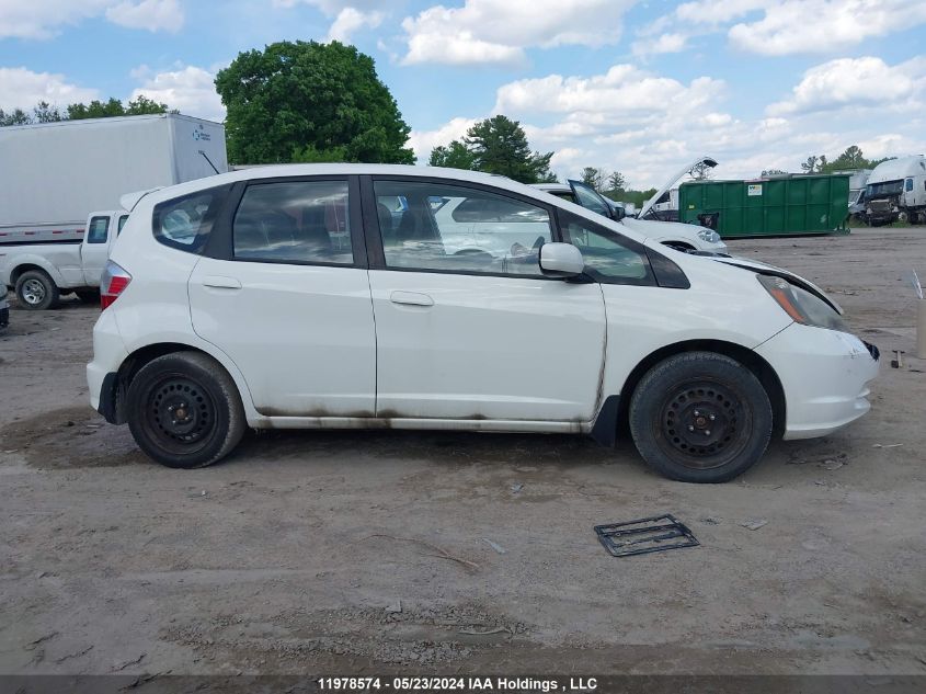 2013 Honda Fit VIN: LUCGE8H5XD3002014 Lot: 11978574