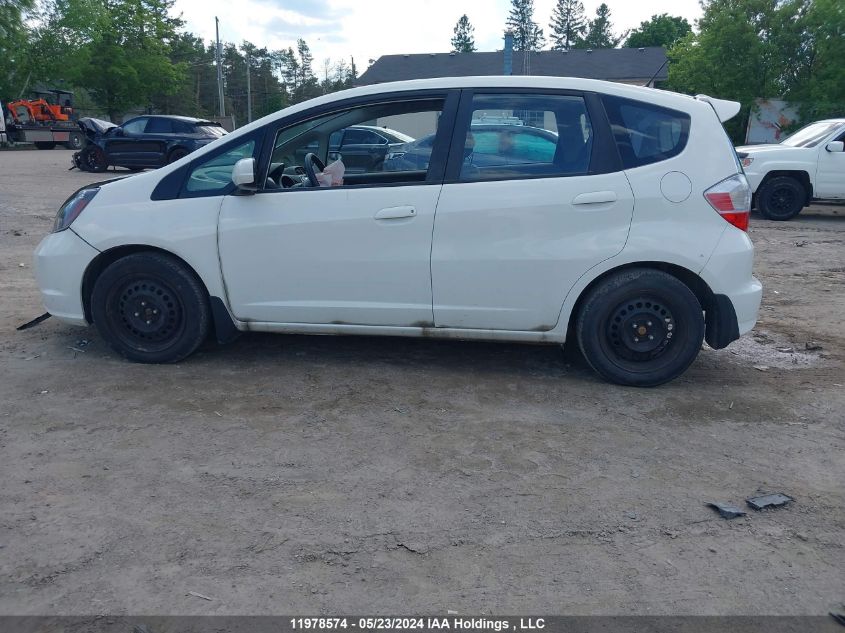 2013 Honda Fit VIN: LUCGE8H5XD3002014 Lot: 11978574