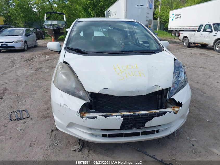 2013 Honda Fit VIN: LUCGE8H5XD3002014 Lot: 11978574