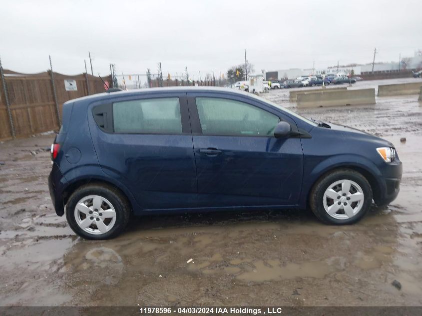 2015 Chevrolet Sonic VIN: 1G1JA6SH6F4119902 Lot: 11978596