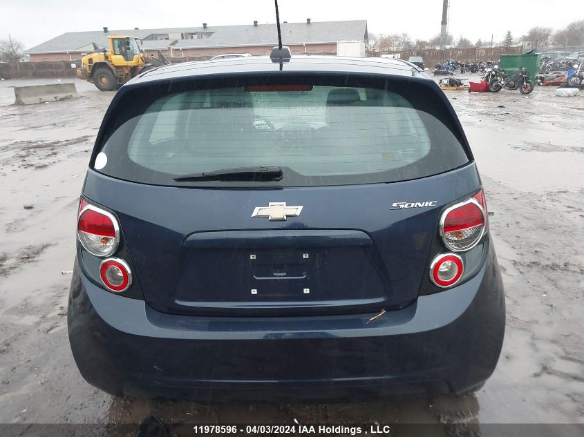 2015 Chevrolet Sonic VIN: 1G1JA6SH6F4119902 Lot: 11978596