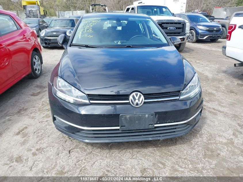 2021 Volkswagen Golf VIN: 3VWG57AU8MM011841 Lot: 11978607