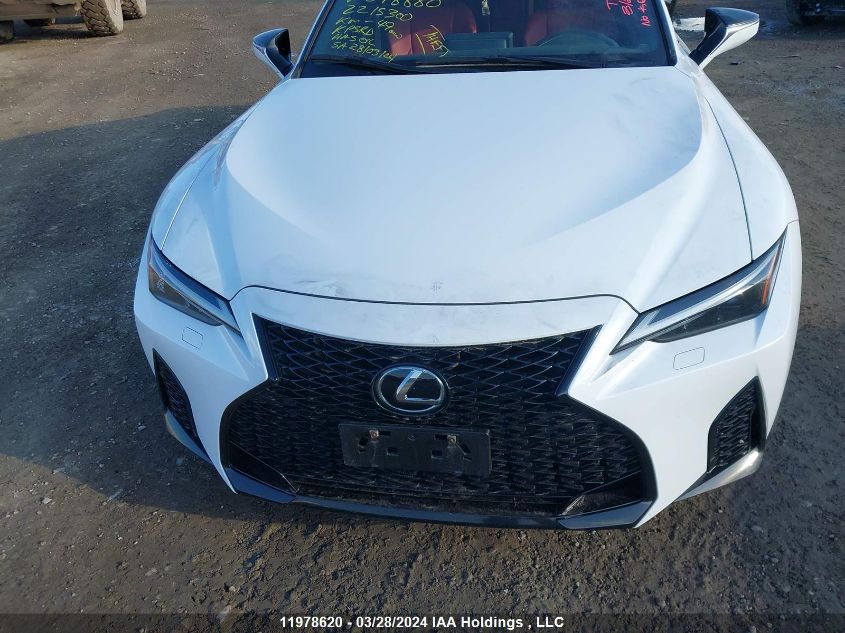 2022 Lexus Is 300 300 VIN: JTHG81F2XN5048880 Lot: 11978620