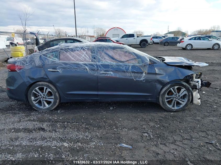 2017 Hyundai Elantra Limited VIN: KMHD84LF8HU126219 Lot: 11978632