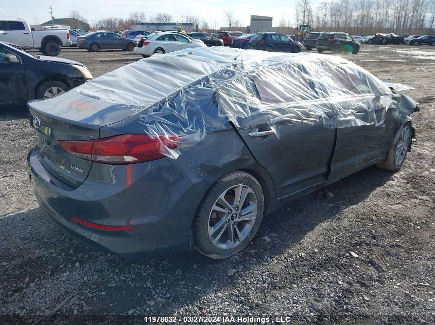 2017 Hyundai Elantra Limited VIN: KMHD84LF8HU126219 Lot: 11978632