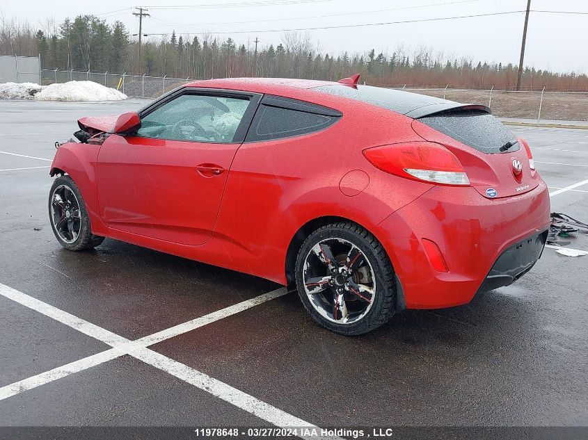 2015 Hyundai Veloster Se VIN: KMHTC6AD7FU220208 Lot: 11978648