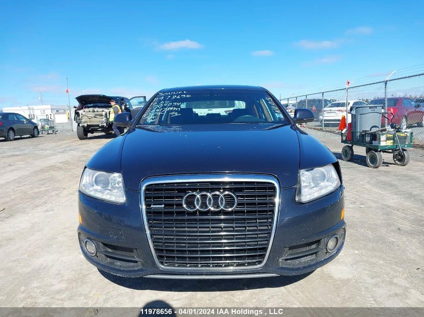 2010 Audi A6 VIN: WAUPGCFB0AN004054 Lot: 11978656