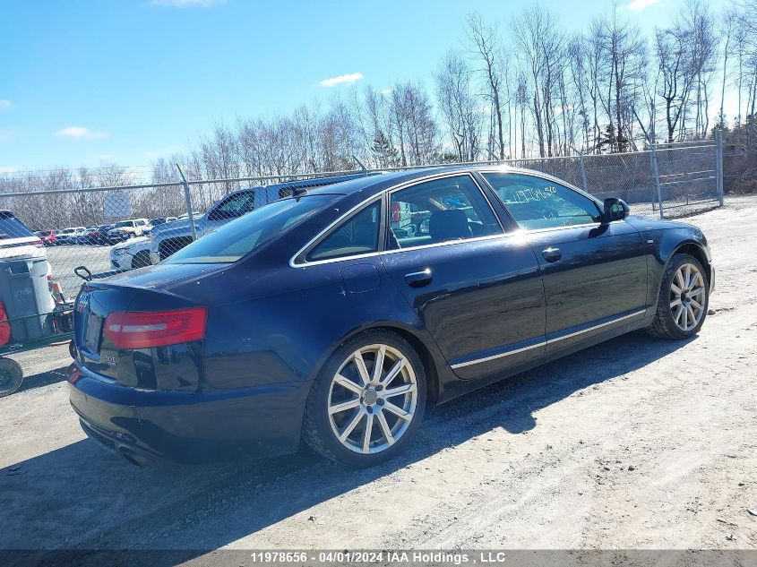 2010 Audi A6 VIN: WAUPGCFB0AN004054 Lot: 11978656