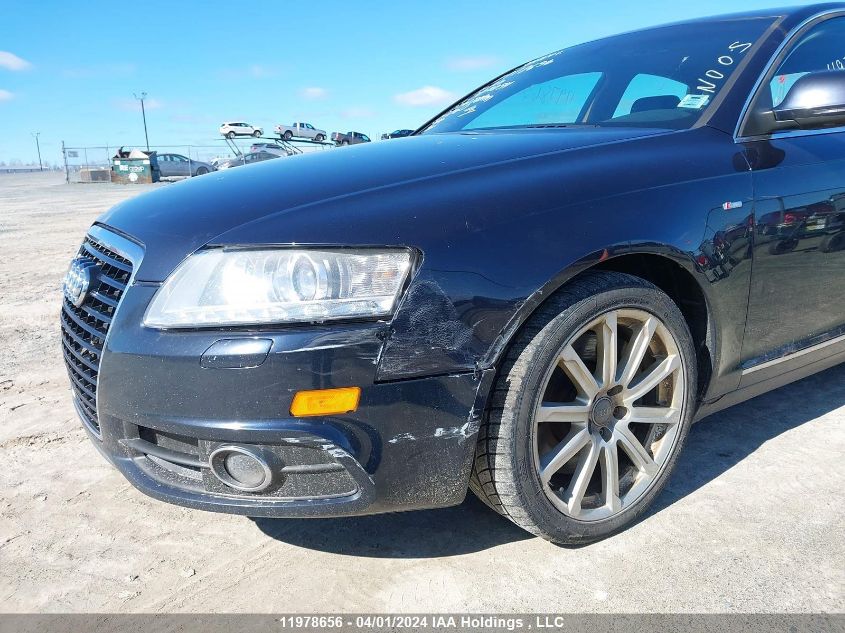 2010 Audi A6 VIN: WAUPGCFB0AN004054 Lot: 11978656