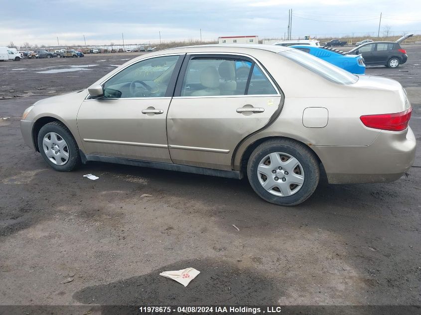 2005 Honda Accord Sdn VIN: 1HGCM564X5A809114 Lot: 39240948