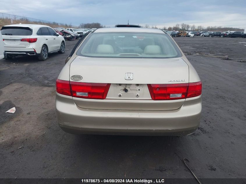 2005 Honda Accord Sdn VIN: 1HGCM564X5A809114 Lot: 39240948