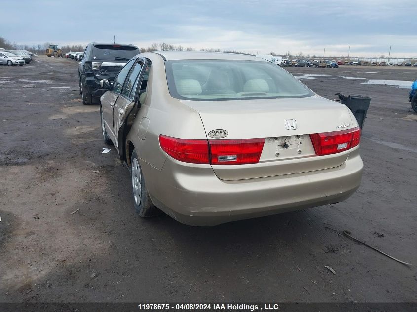 2005 Honda Accord Sdn VIN: 1HGCM564X5A809114 Lot: 39240948