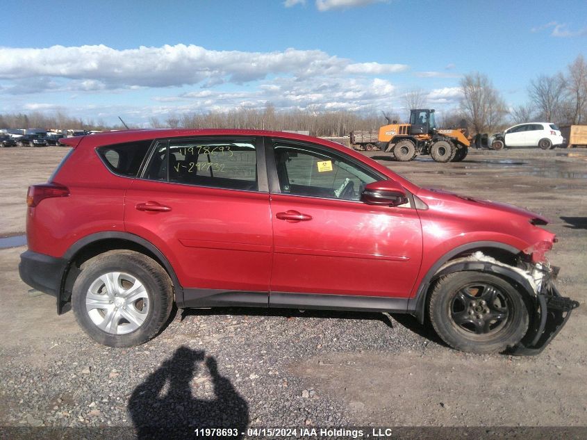 2015 Toyota Rav4 Le VIN: 2T3BFREV1FW292732 Lot: 11978693