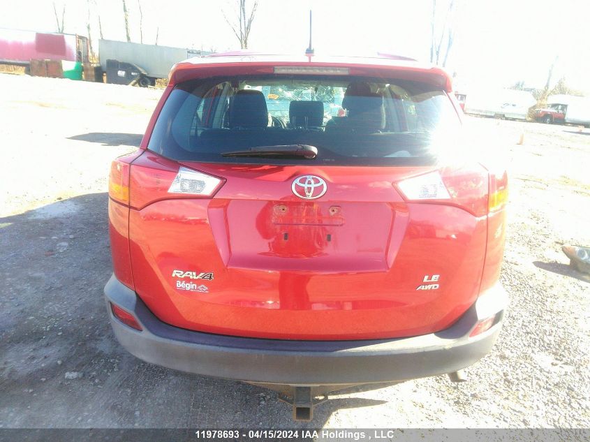 2015 Toyota Rav4 Le VIN: 2T3BFREV1FW292732 Lot: 11978693