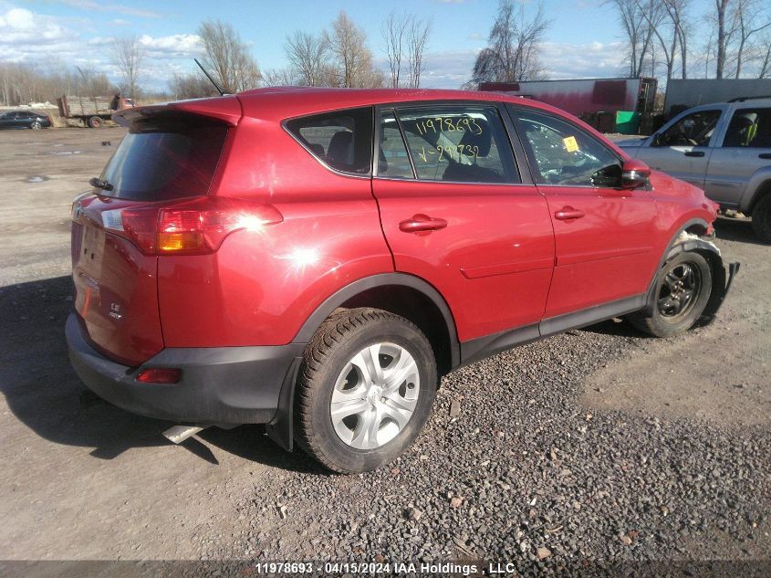 2015 Toyota Rav4 Le VIN: 2T3BFREV1FW292732 Lot: 11978693