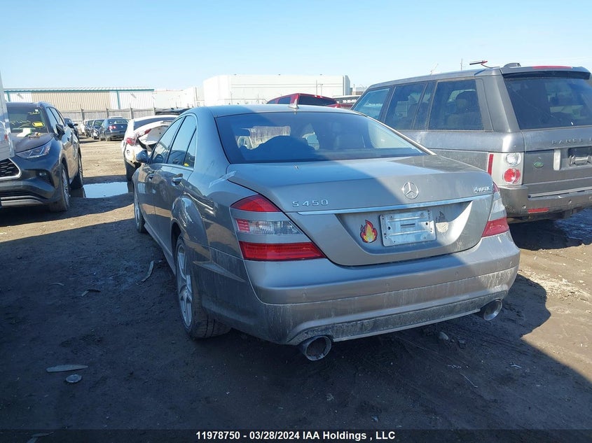 2009 Mercedes-Benz S-Class VIN: WDDNF84X69A263665 Lot: 11978750